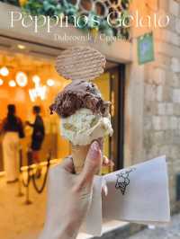 【ドゥブロヴニク🇭🇷】街歩きのお供に！Peppino’s Gelato Factory🍦