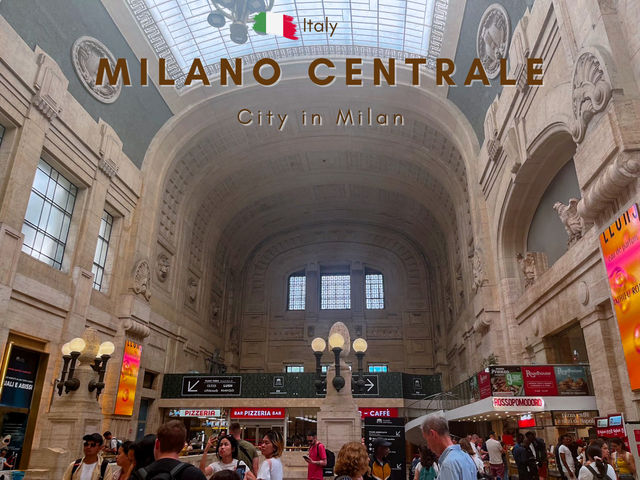 รีวิว สถานีรถไฟ 🚉 Milano Centrale 