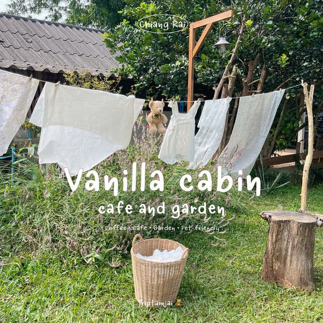 คาเฟ่สุดคิ้วท์ที่เชียงราย 🧺🌼Vanilla cabin