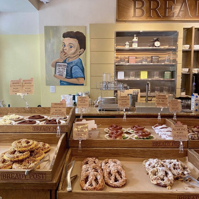 【韓国】ヨンナムドンにあるプレッツェルがおいしいカフェ🥨