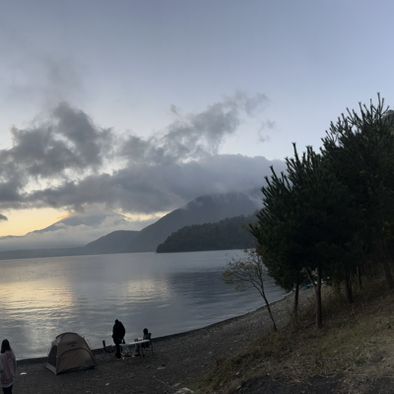本栖湖 搖曳露營⛺️