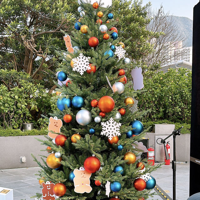 🎏香港東涌東薈城🎄聖誕戶外市集❄️Marshville戶外滑雪樂園