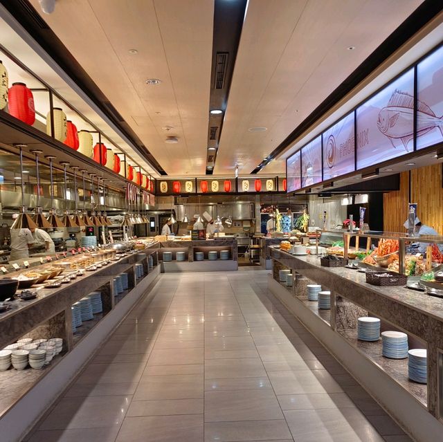 礁溪長榮鳳凰酒店，桂冠自助餐廳