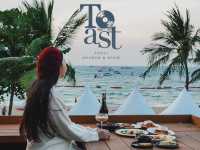 🏝️Toast Brunch&Brew Pattaya ร้านอาหารริมหาดพัทยา