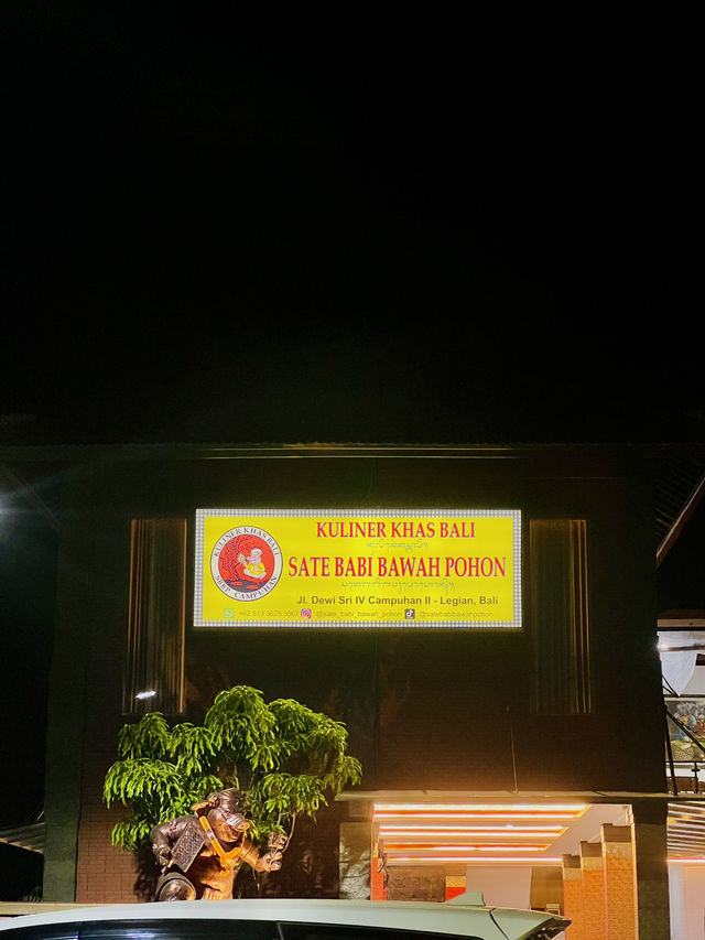 The Best Pork Satay In Legian Area, Bali ✨