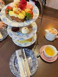 【イギリス🇬🇧】老舗デパート リバティでアフタヌーンティー☕️