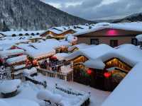🇨🇳 หมู่บ้านหิมะ "雪乡" ⛄️ ❄️ ☃️ (China Snow Town) 