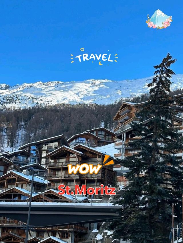 St. Moritz: The Glamorous Alpine Getaway ❄️🏔️✨