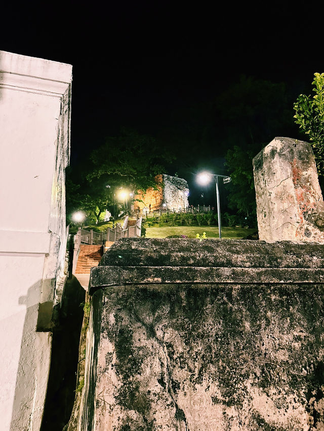 Mystical Night at A’Famosa & St. Paul’s Church 🌙✨