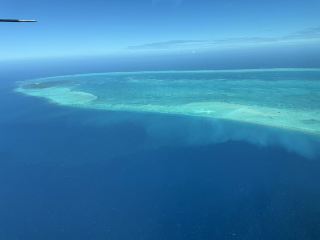 Aerial View of the Great Blue Hole