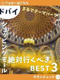 「もうショッピングの域を超えてる！ドバイの“行くべき”モールBEST3」