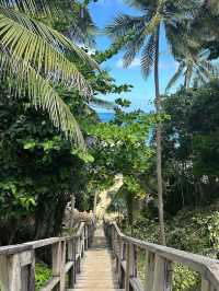 สะพานไม้ลับๆ หาดในทอน 🌴