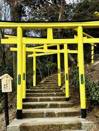 七色鳥居のある足利織姫神社