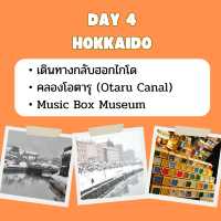 แจก แพลนเที่ยว ฮอกไกโด 6 วัน 4 คืน