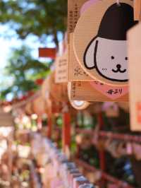 【金沢×石浦神社】コロンとして可愛い水玉模様のお守りや朱塗りの鳥居