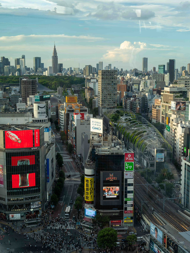 渋谷を一望！渋谷フクラス展望台からの絶景🌇📸