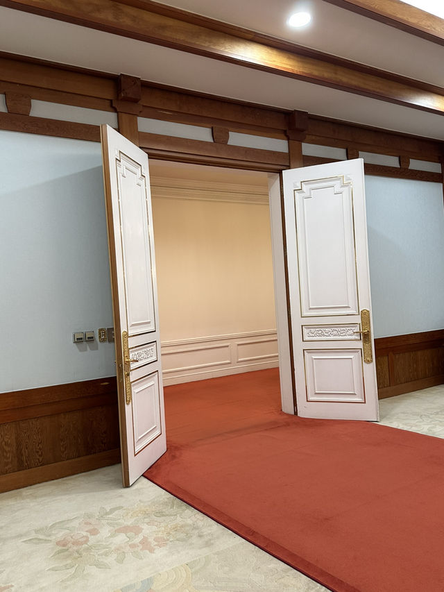 청 와 대 관람