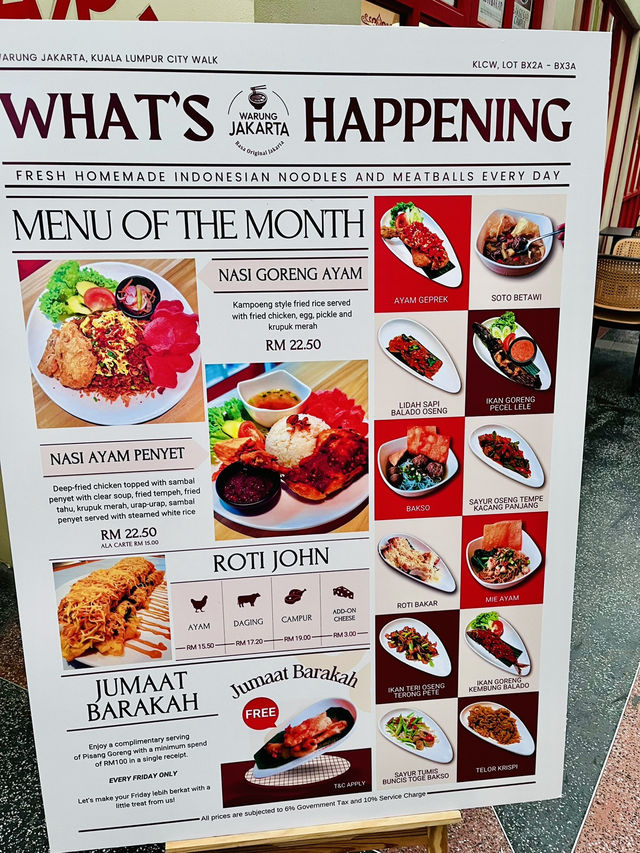 Warung Jakarta: Taste the Tradition, Sustain the Future
