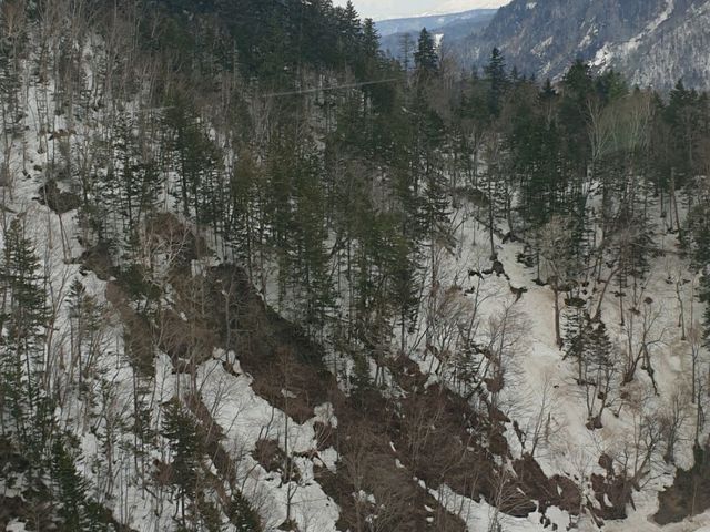 다이세쓰잔(대설산) 구로다케(흑악) 로프웨이
