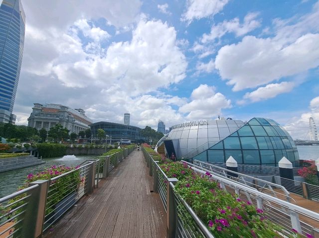 新加坡旅遊🥳熱門高質打卡景點📸魚尾獅公園😍欣賞濱海灣超美海景風景💓
