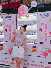 啟德 🍑 維他新pop up打卡📸