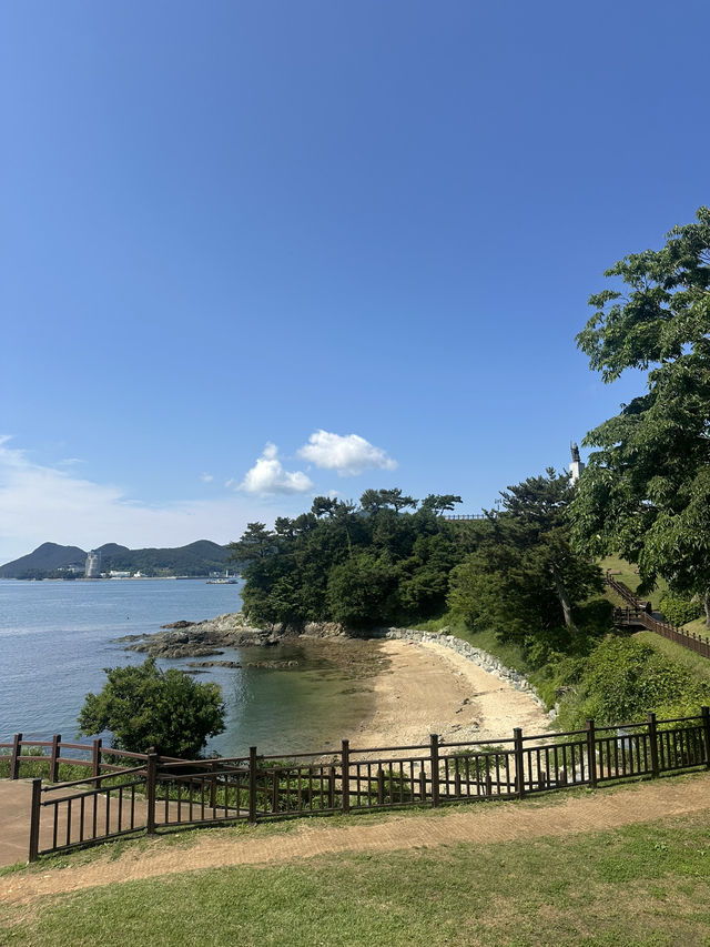 오늘은 통영 이순신공원에서 힐링타임! 🍃