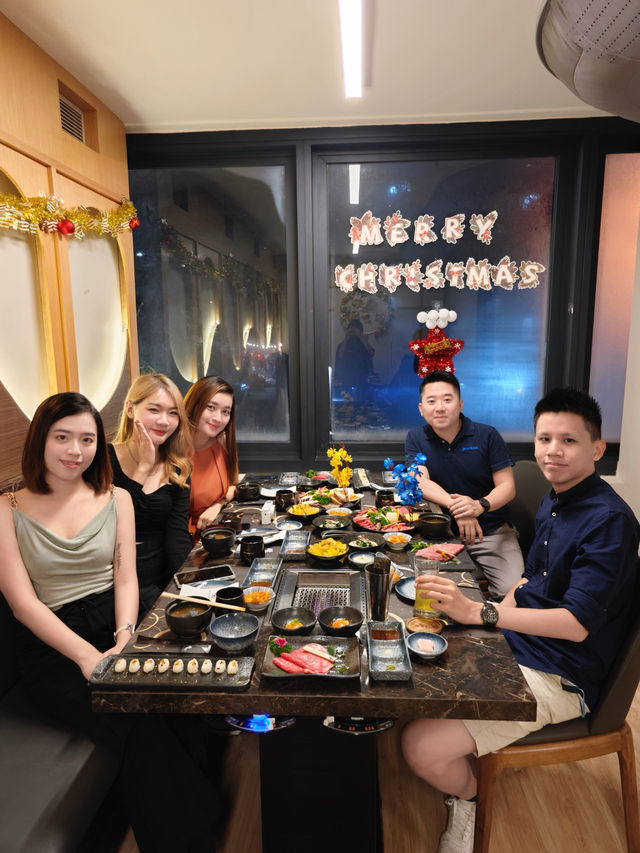 Dinner at Gyuden Yakiniku in The Hub SS2 was chef's kiss!