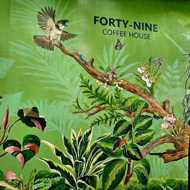 คาเฟ่สวนสวยในปั๊มน้ำมัน • FORTY-NINE เชียงใหม่