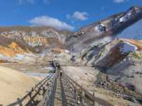 登別景點｜北海道超推薦活火山噴發口遺跡行程—登別地獄の谷