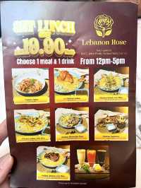 Authentic Middle Eastern Delights at Lebanon Rose Restaurant, Jalan Perak KL
