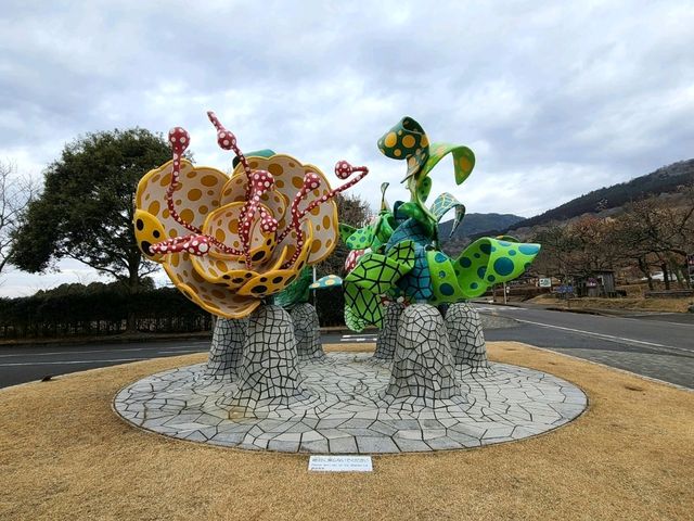 기리시마 예술의 숲(KRISHIMA ART NO MORI) 가고시마 미술관데이트
