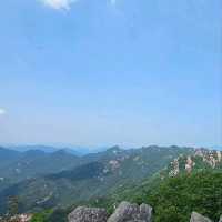 Climbed Munjangdae at Songnisan