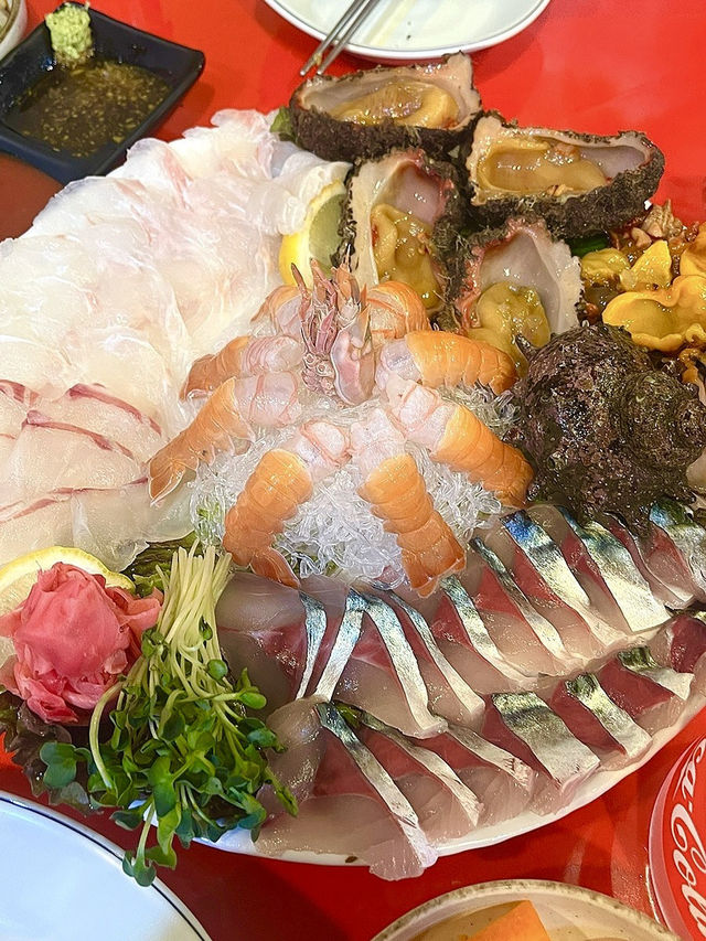 고등어회, 딱새우, 돌멍게를 한번에 먹을 수 있는 제주 찐맛집