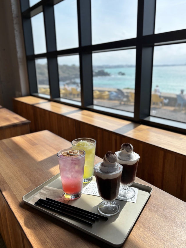 💘제주도 애월 해안도로 카페거리 팀블로우