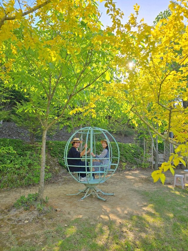 유럽감성 가득한 초록숲속 정원카페🏡