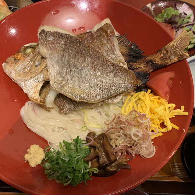 🐟 A Taste of Matsuyama’s Signature Dish at Taimeshi Akiyoshi Honten