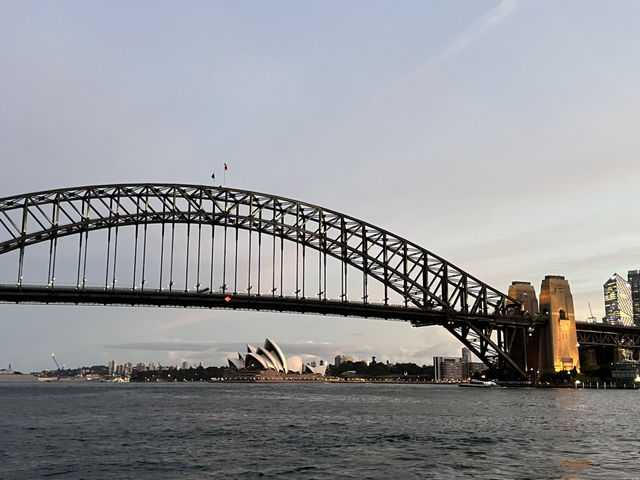 호주 시드니 페리 선셋 최적의 루프 Pyrmont Bay - Circular Quay