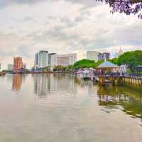 🇲🇾 Kuching Waterfront: Where Serenity Meets Sunset Splendor