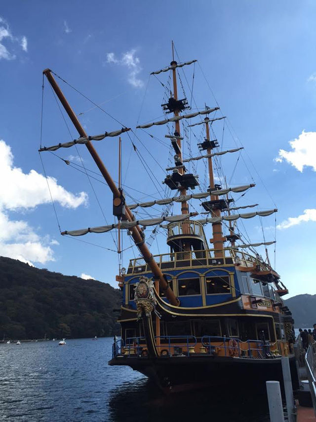 日本旅遊 箱根海賊船 箱根町港