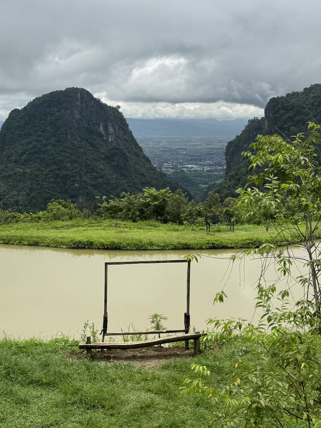 มุมถ่ายรูปสวนคุณปู่เชียงราย