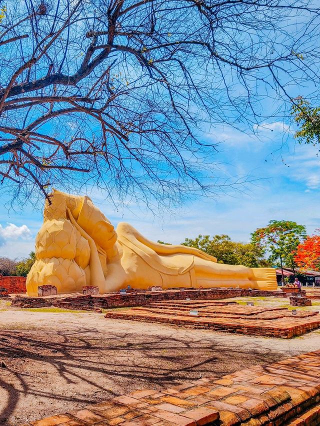 พระนอน อยุธยา