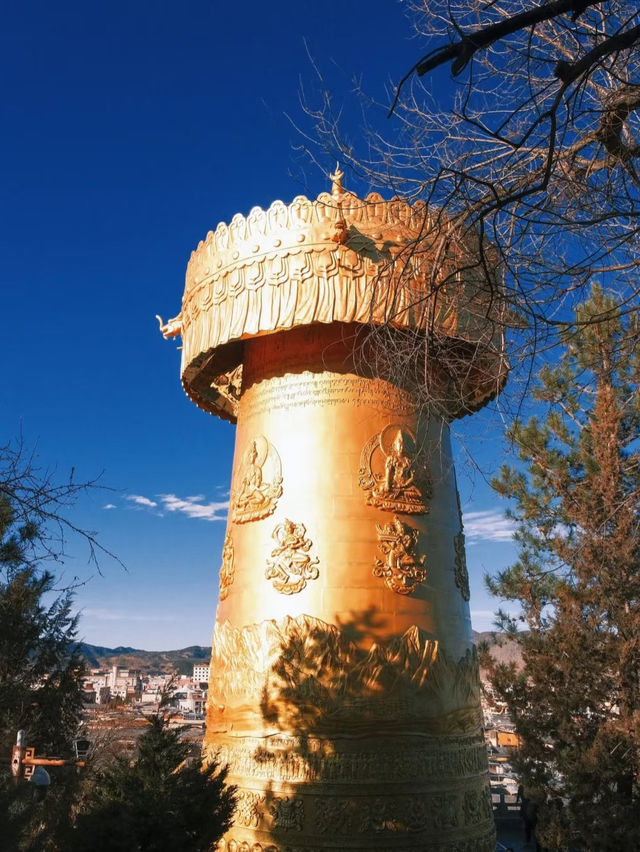 Shangri-La’s Giant Prayer Wheel – The Closest Place to Heaven