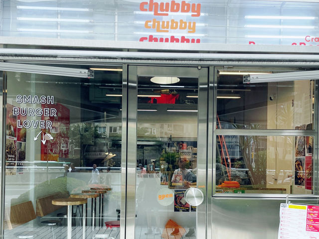 信義區Smash burger 推薦_chubby burger