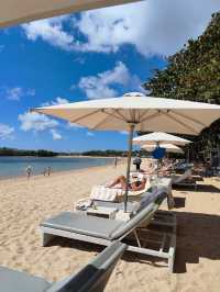 🌊 Tranquility in Layers: The Private Beach of Westin Nusa Dua 🐚