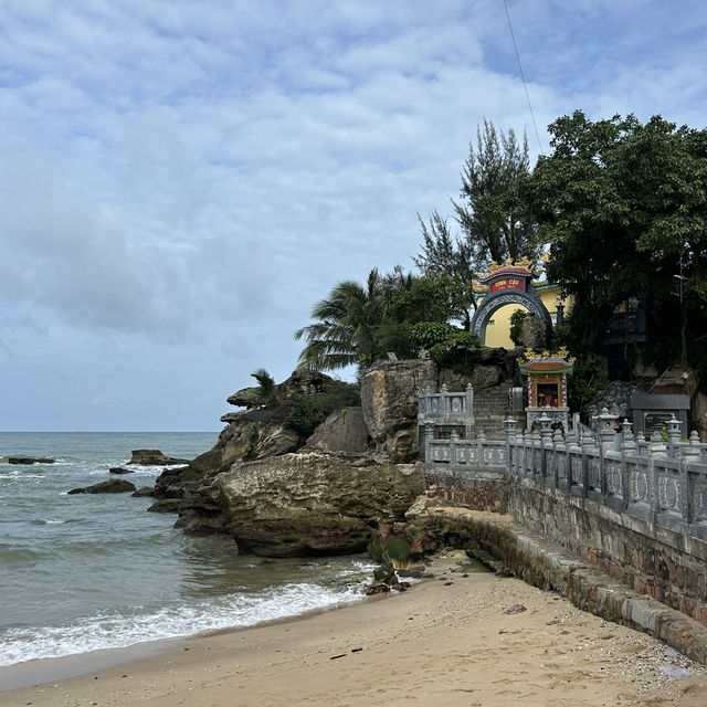 Small temple by the sea in Phu Quoc