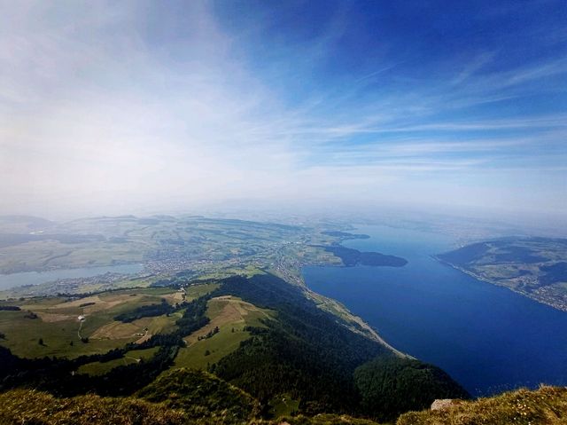 瑞士琉森：瑞吉山頂(Mount Rigi)賞美景