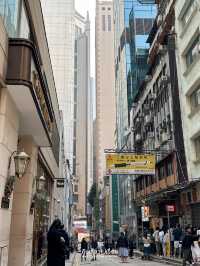 Pottinger Street ถนนหินโบราณใจกลางเมืองฮ่องกง