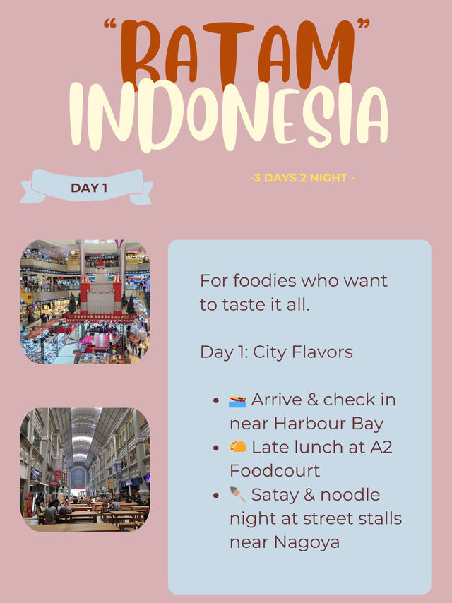 🇮🇩 Batam Itinerary 12: Street Food Lover’s Crawl 🍢🍜