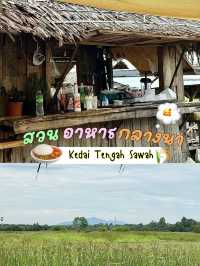 ร้านอาหารใจกลางทุ่งนา🌾