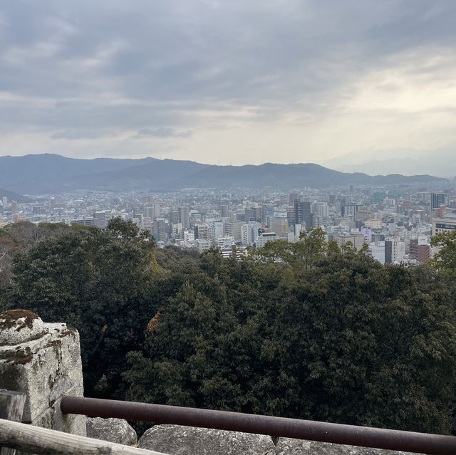 【愛媛/松山🇯🇵】17世紀のお城の復元🏯松山城